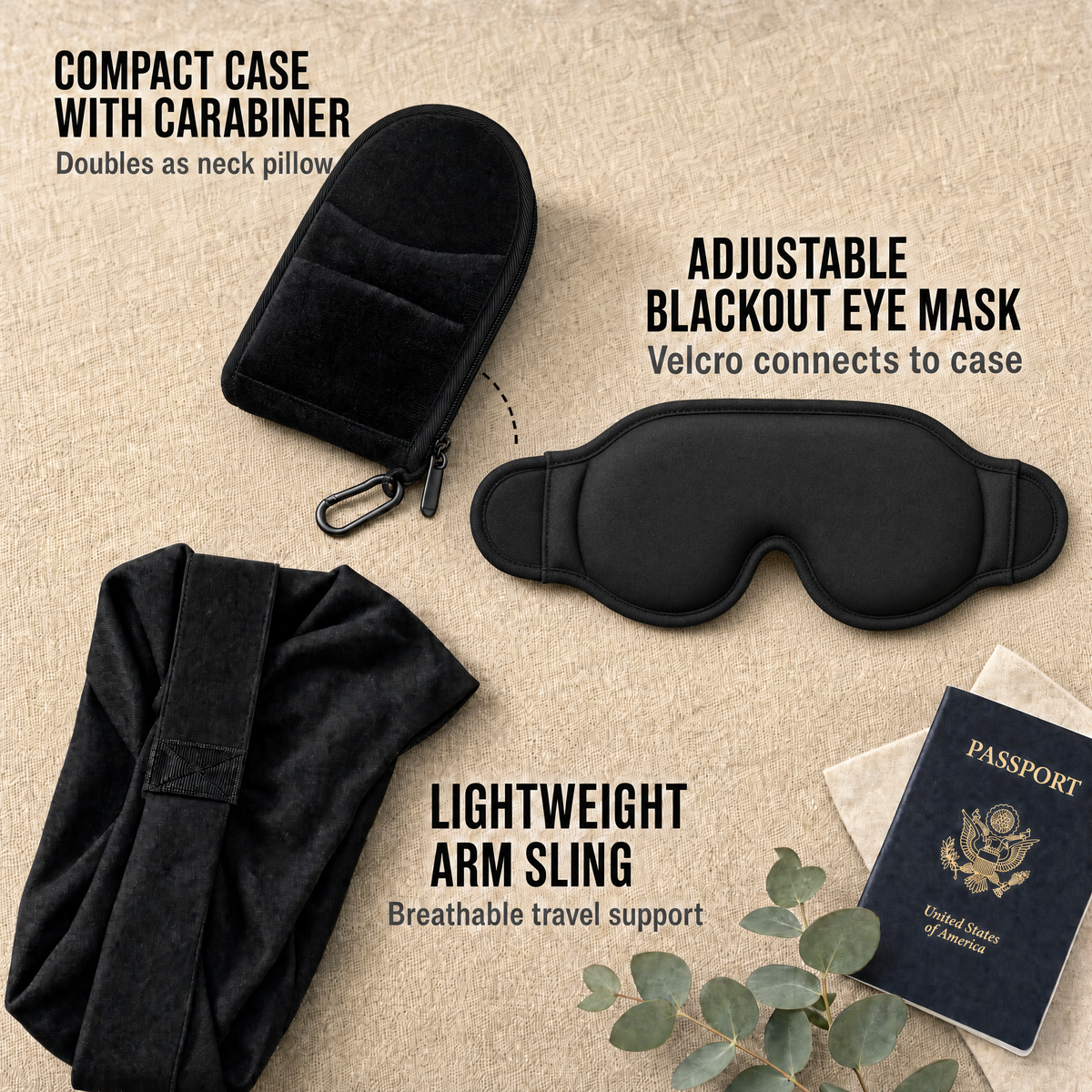 NomaDad 3-in-1 Travel Comfort Kit
